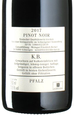 Pinot Noir KB GG 2017