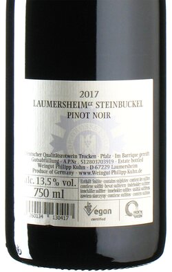Pinot Noir Steinbuckel GG 2017