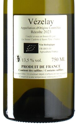 Chardonnay Vzelay La Chtelaine 2023