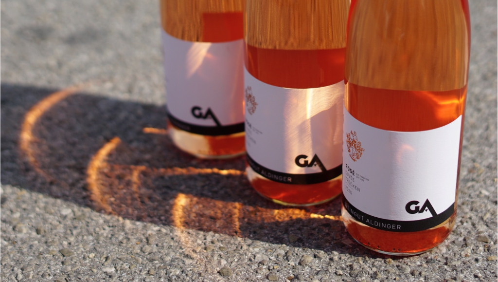 Bentz Rosé vom Weingut Aldinger
