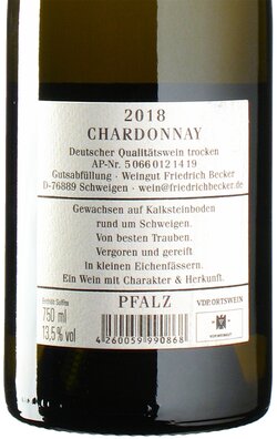 Chardonnay Schweigen 2018