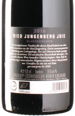Nittnaus - Blaufränkisch Ried Jungenberg 2016 *bio