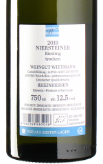 Wittmann - Riesling Nierstein 2019 *bio