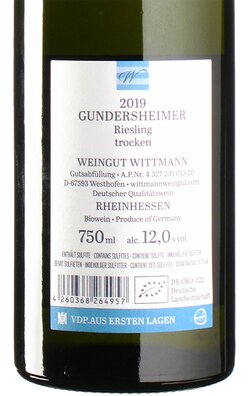 Riesling Gundersheim 2019