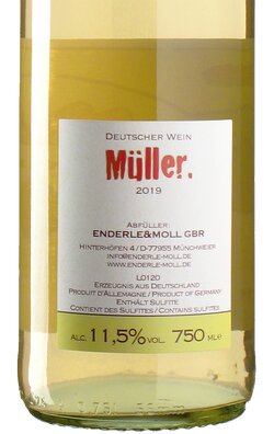 Müller-Thurgau Müller. 2019