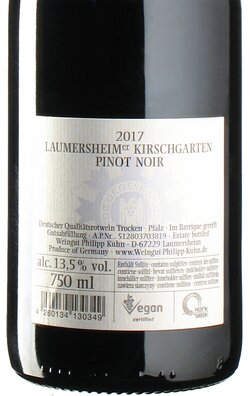 Pinot Noir Kirschgarten GG 2017