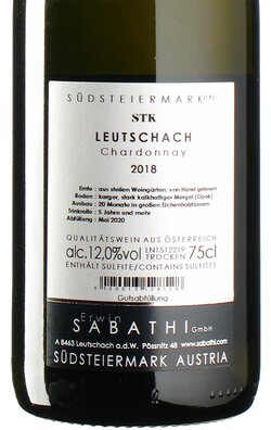 Chardonnay Leutschach 2018