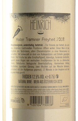 Roter Traminer Freyheit 2018