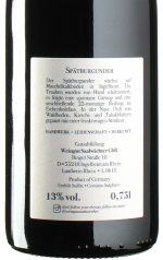 Saalwächter - Spätburgunder 2018 *L *C