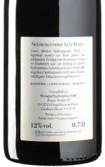 Saalwächter - Spätburgunder Alte Reben 2018 *C *L