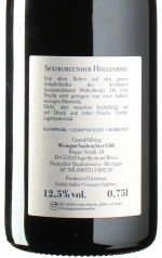 Saalwächter - Spätburgunder Assmannshausen Höllenberg 2018 *L *C