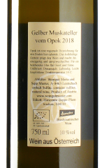 Muster - Gelber Muskateller vom Opok 2018 *bio