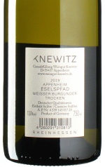 Knewitz - Weißer Burgunder Eselspfad 2019