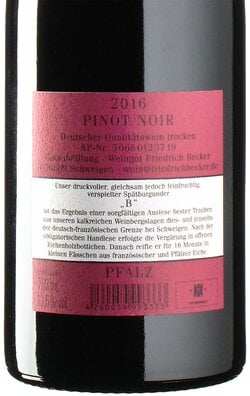 Pinot Noir B 2016
