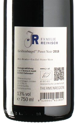 Pinot Noir Grillenhügel 2018