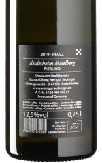 Seckinger - Riesling Kieselberg Wurzelecht 2019 *bio *L