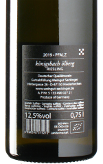 Seckinger - Riesling Ölberg 2019 *bio *L