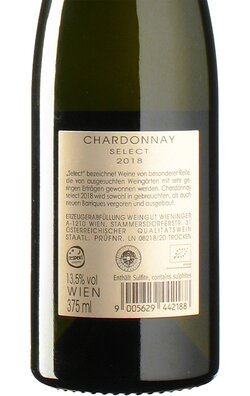 Chardonnay Select 2018 Halbflasche