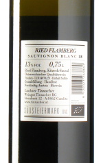 Lackner-Tinnacher - Sauvignon Blanc Ried Flamberg 2018 *bio
