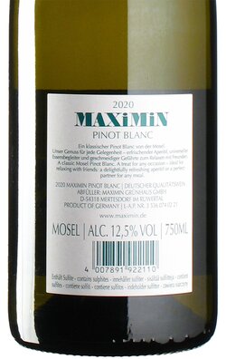 Pinot Blanc Maximin 2020