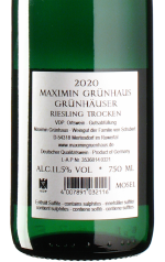 Maximin Grünhaus - Riesling Grünhäuser trocken 2020