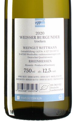 Weisser Burgunder 2020