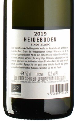 Heideboden Pinot Blanc 2019
