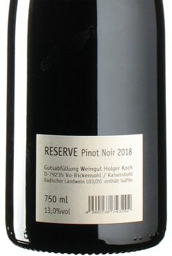 Pinot Noir Reserve 2018