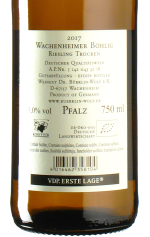 Bürklin-Wolf - Riesling Böhlig P.C. 2017 *bio