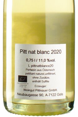 Pitt Nat Blanc 2020