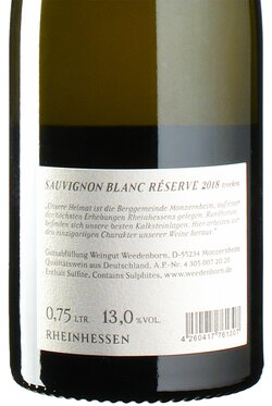 Sauvignon Blanc Reserve 2018