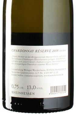 Chardonnay Reserve 2018