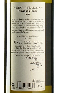 Sauvignon Blanc Südsteiermark 2020