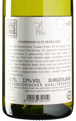 Chardonnay Alte Reben 2019