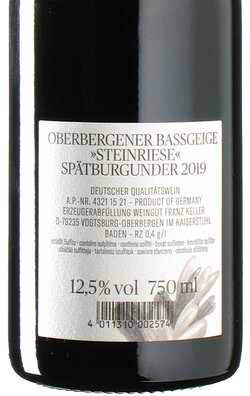 Sptburgunder Steinriese 2019