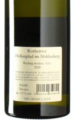 Dönnhoff - Riesling Höllenpfad im Mühlenberg GG 2020