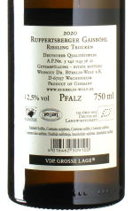 Bürklin-Wolf - Riesling Gaisböhl G.C. 2020 *bio