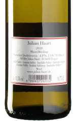 Julian Haart - MoselRiesling 2020 *L3 *C