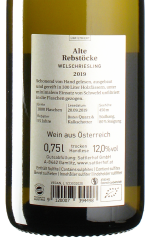 Sattlerhof - Welschriesling Alte Rebstöcke 2019 *bio