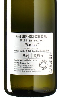 Grner Veltliner Ried Klostersatz 2020