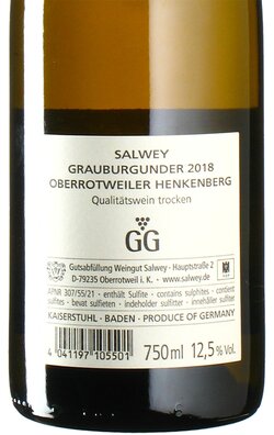 Grauburgunder Henkenberg GG 2018
