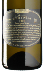 Domaine Ciringa - Sauvignon Blanc Pruh 2015