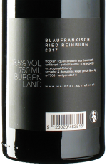 Schiefer - Blaufränkisch Ried Reihburg 2017 *L