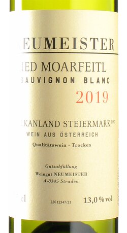 Sauvignon Blanc Ried Moarfeitl 2019