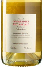 Eigenedition - No. 10 - Im Paradies Pet Nat 2017 *bio
