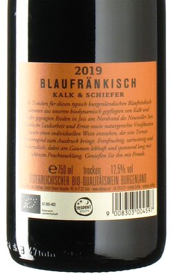Blaufrnkisch Kalk & Schiefer 2019