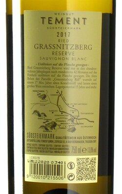 Sauvignon Blanc Ried Grassnitzberg Reserve 2017