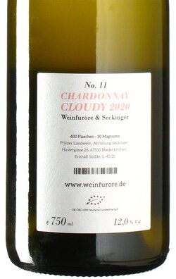 No. 11 - Chardonnay Cloudy 2020