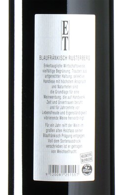 Blaufränkisch Rusterberg 2020