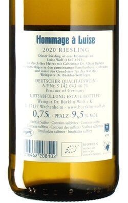 Riesling Hommage a Luise 2020